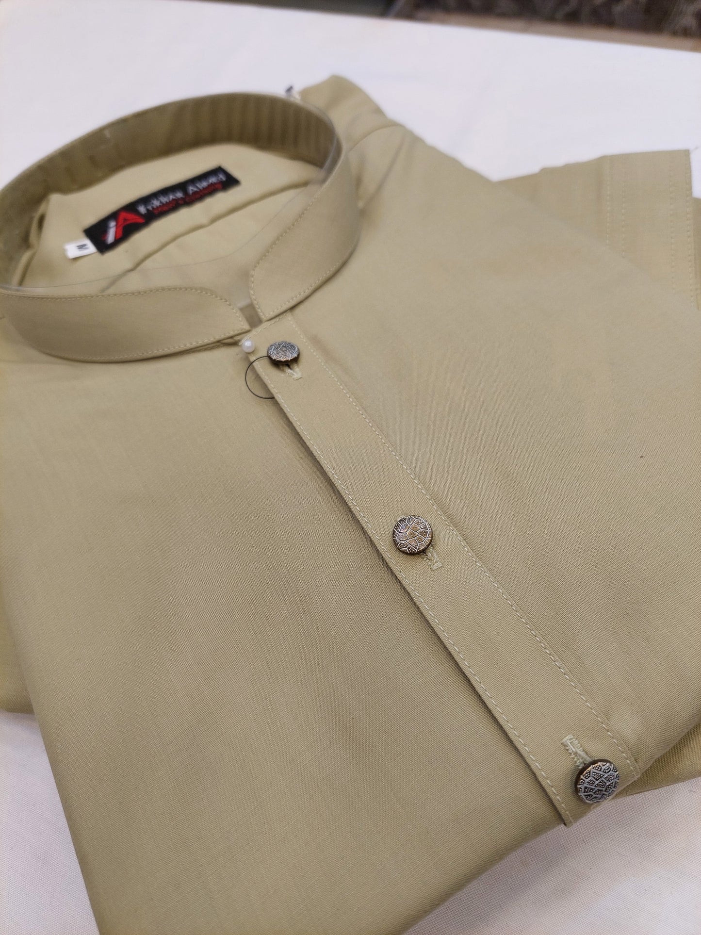 Grapes Green - Kameez Shalwar - Wash n Wear Fabric
