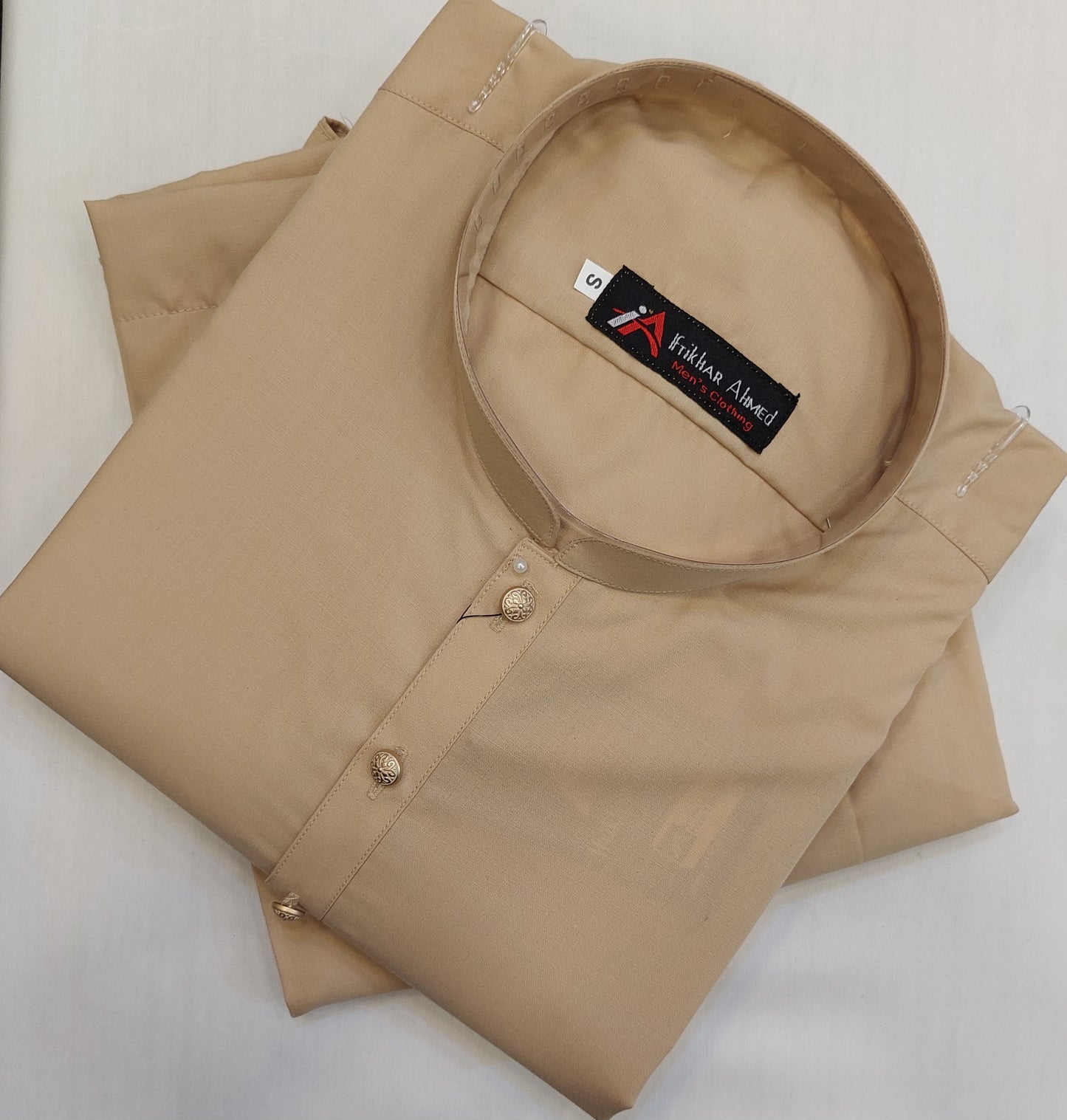 Light Peach - Kurta Pajama - Wash n Wear Fabric
