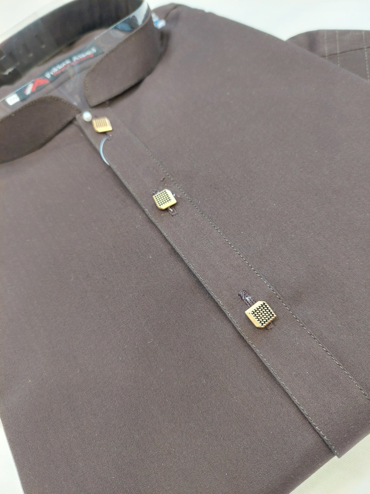 Dark Maroon - Kameez Shalwar - Wash n Wear Fabric