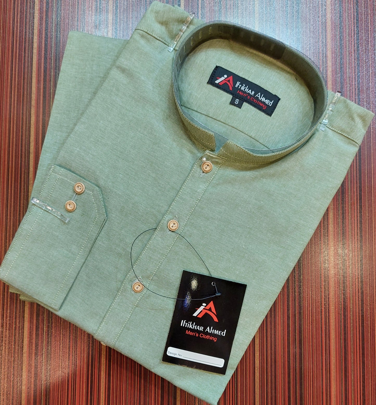 Light Green Kurta Shalwar - Shamray Cotton