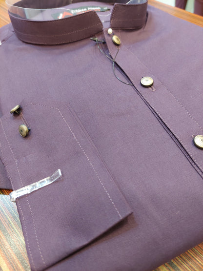 Purple Kameez Shalwar - Wash n Wear