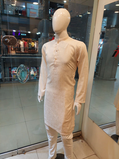 Light Pink Kurta - Jaykart Embose