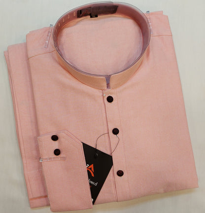 Pink Kurta Pajama - Shamray Cotton