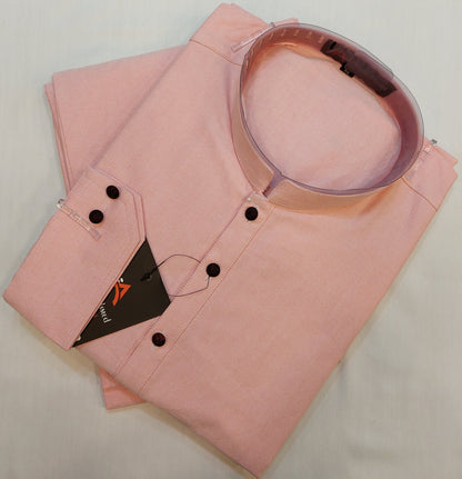 Pink Kurta Pajama - Shamray Cotton