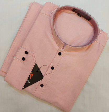 Pink Kurta Pajama - Shamray Cotton