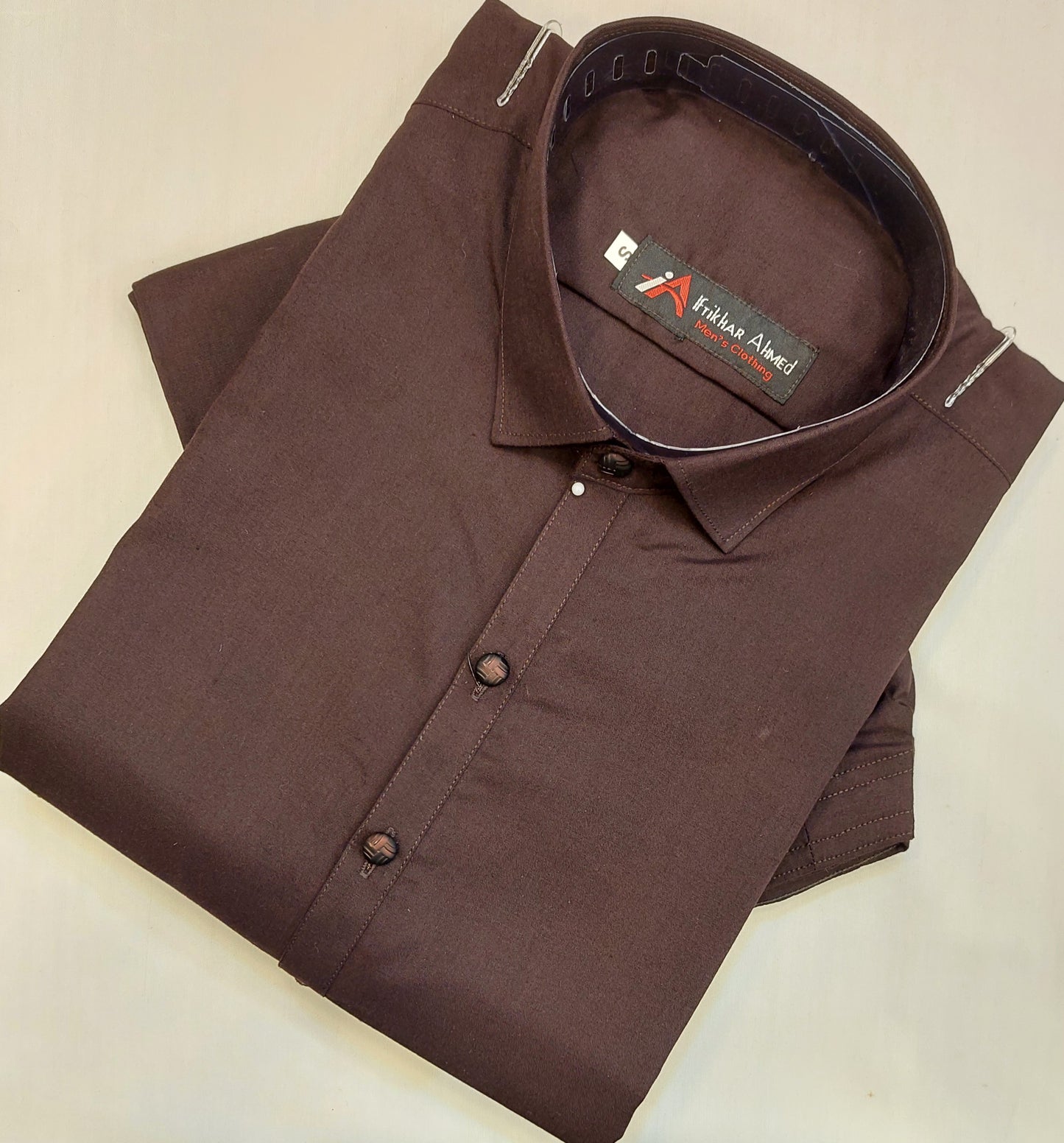 Dark Maroon - Kameez Shalwar - Wash n Wear Fabric