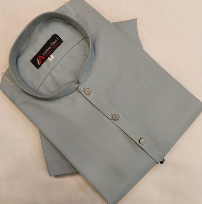 Aqua Green - Kameez Shalwar - Wash n Wear Fabric