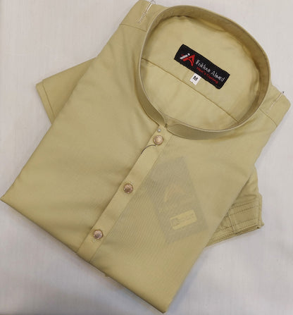 Light Lime - Kameez Shalwar - Wash n Wear Fabric