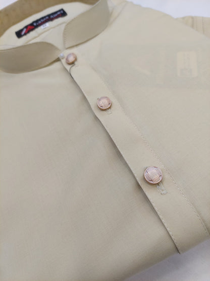 Light Lime - Kameez Shalwar - Wash n Wear Fabric