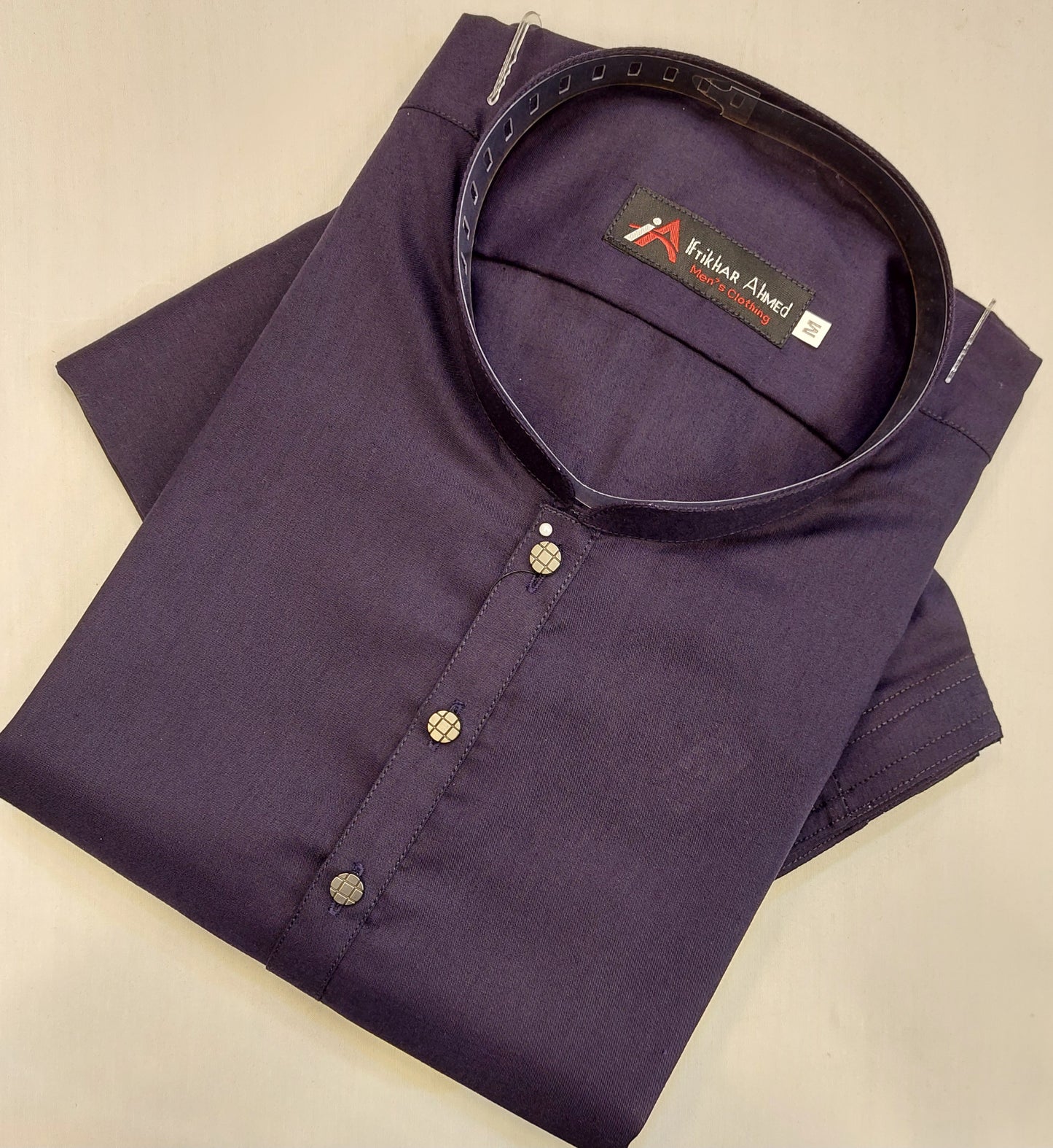 Purple - Kameez Shalwar - Wash n Wear Fabric