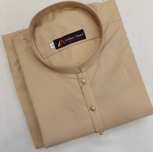 Light Peach - Kurta Pajama - Wash n Wear Fabric