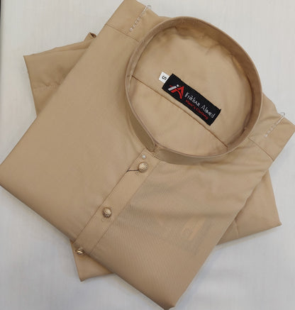 Light Peach - Kurta Pajama - Wash n Wear Fabric