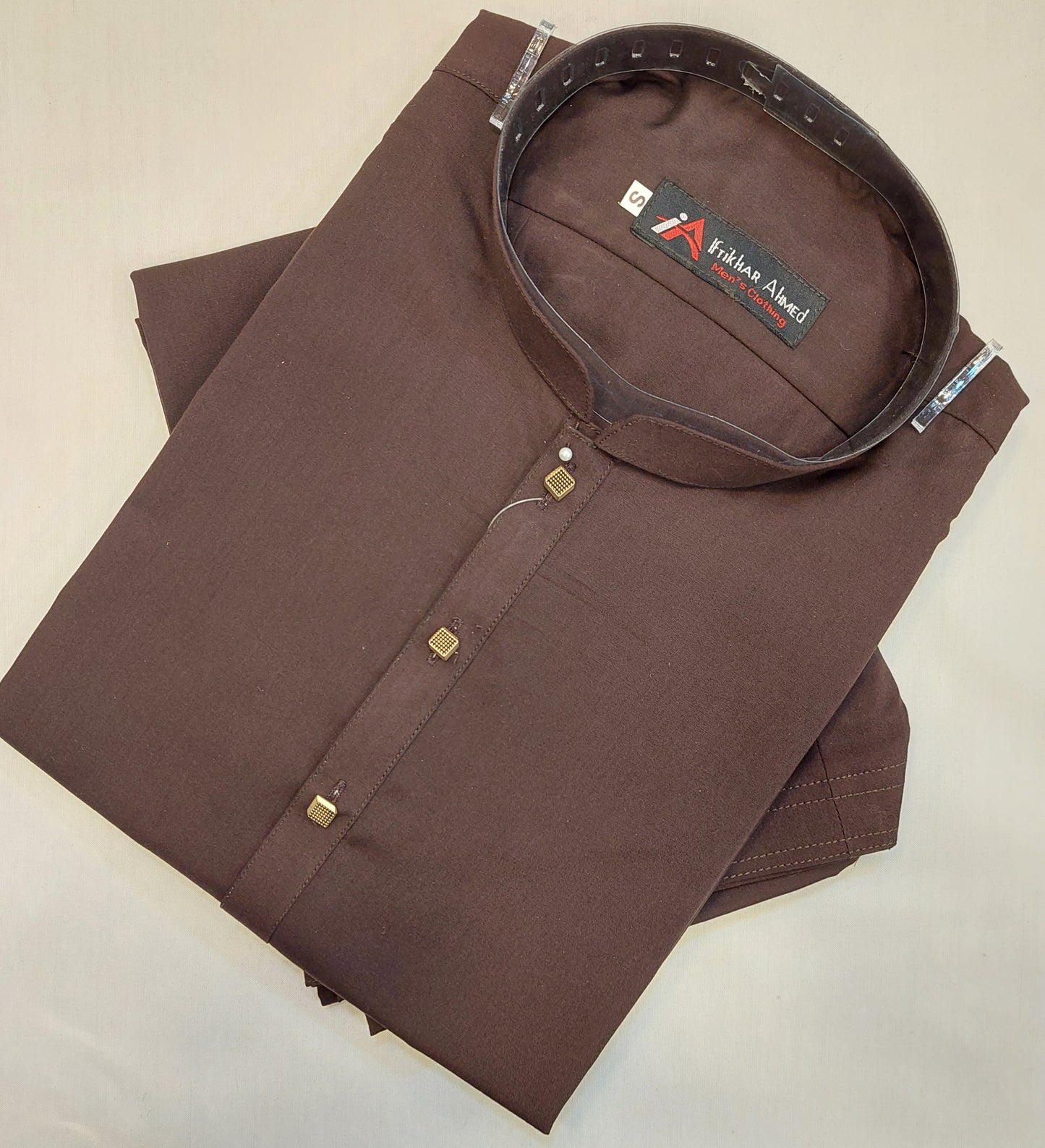 Dark Maroon - Kameez Shalwar - Wash n Wear Fabric