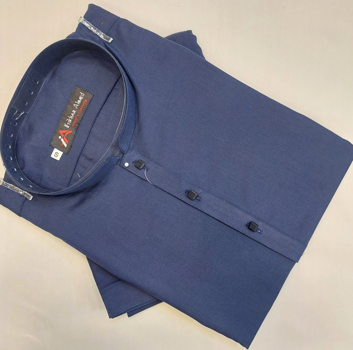 Blue - Kameez Shalwar - Wash n Wear Fabric