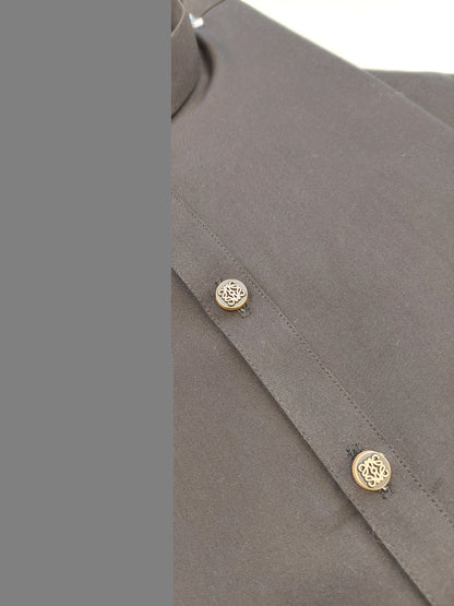 Black - Kurta Pajama - Wash n Wear - Fabric