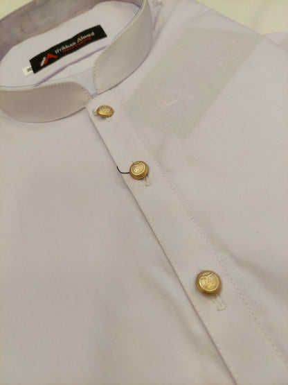Pure White - Kameez Shalwar - Egyptian Cotton  - Fabric