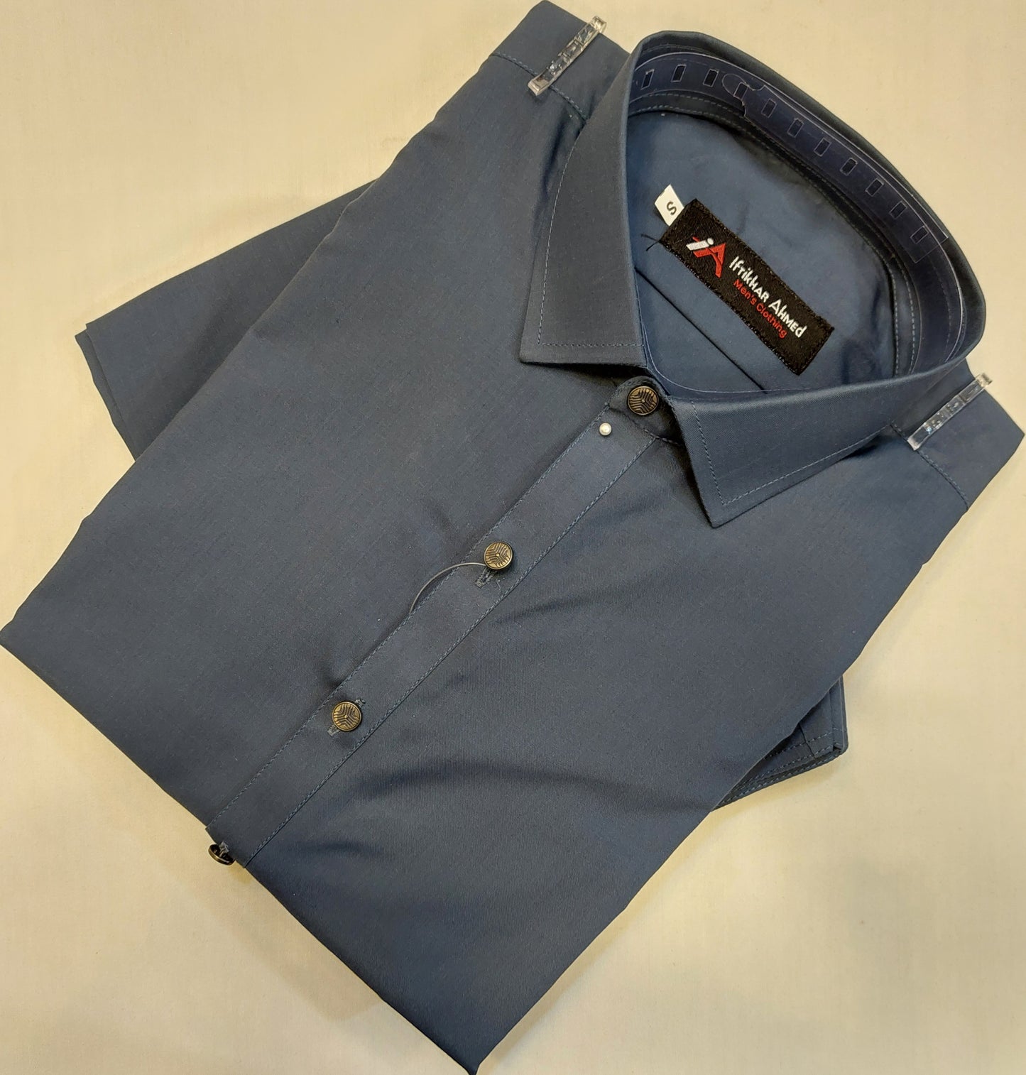 Blue - Kameez Shalwar - Wash n Wear Fabric