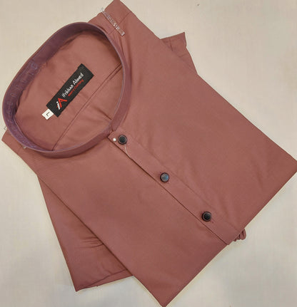 Rose Gold  - Kurta Pajama - Egyptian Cotton - Fabric