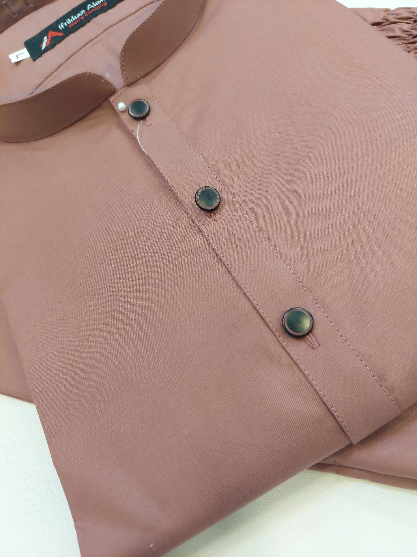 Rose Gold  - Kurta Pajama - Egyptian Cotton - Fabric