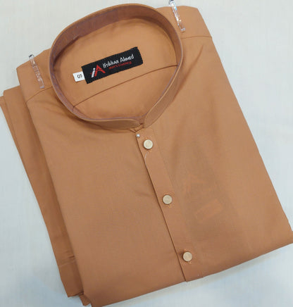 Peach - Kurta Pajama - Egyptian Cotton - Fabric