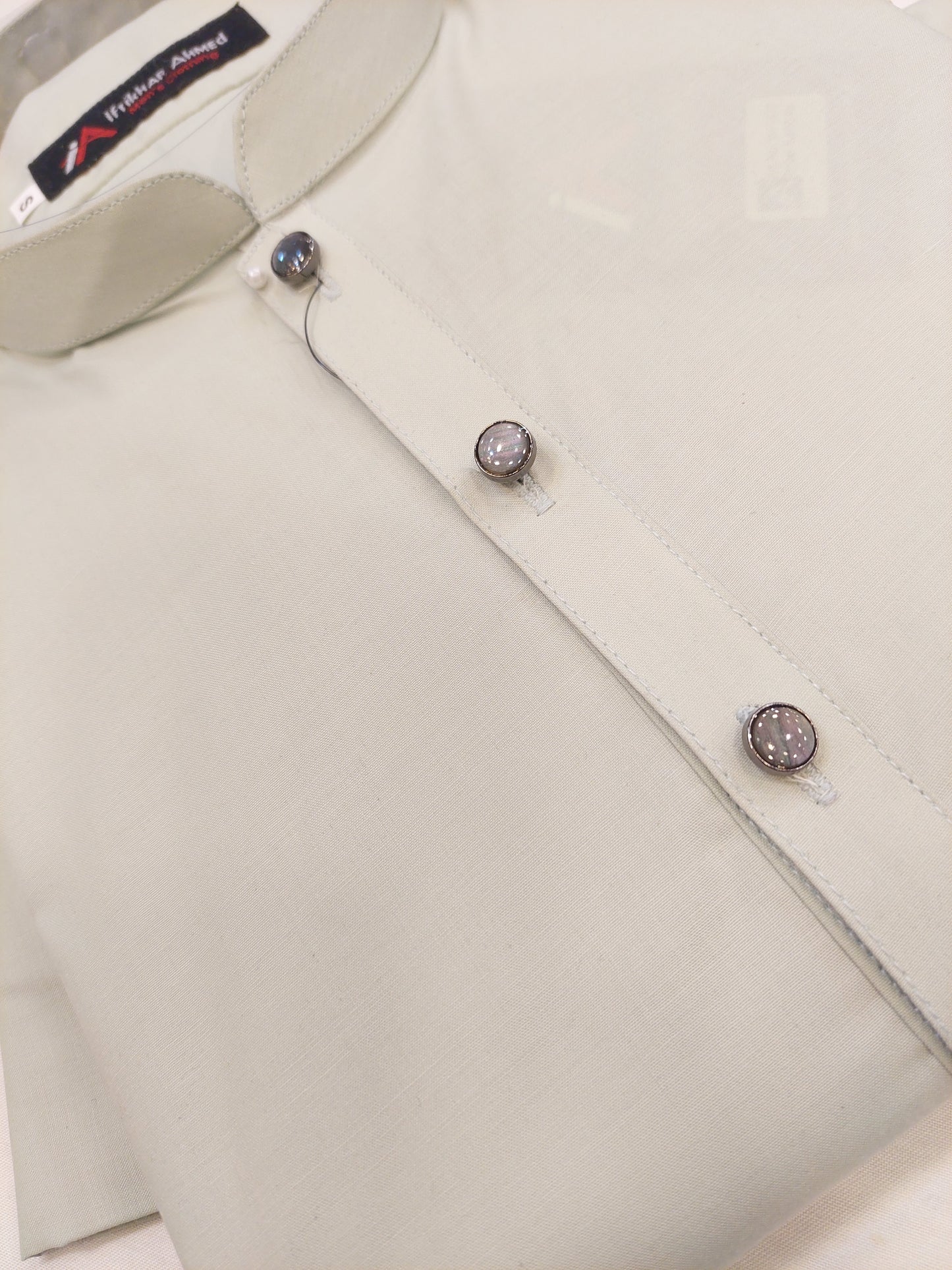 Pistachio Green - Kurta Pajama - Egyptian Cotton - Fabric